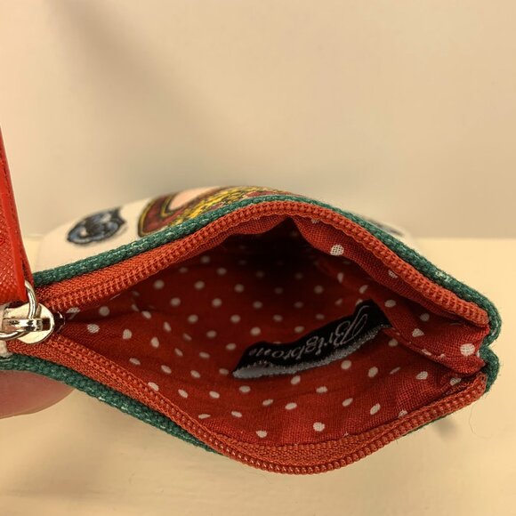 Brighton 'In Love We Trust' Canvas Coin Purse - Picture 3 of 3